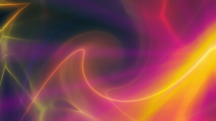 Fototapeta premium background neon line wave illustration