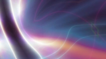 Fototapeta premium background neon line wave illustration