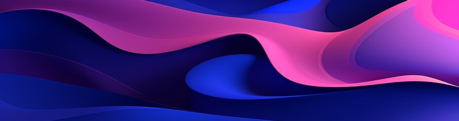 wavy blue and purple color gradient background