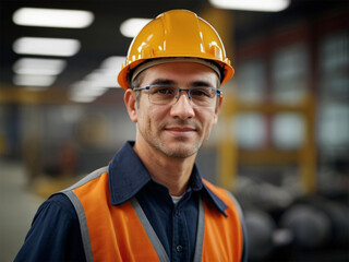 photo of an engineer in an industrial environment