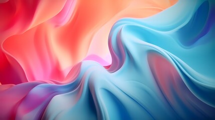 Fresh and Beautiful Colors Abstract Background

