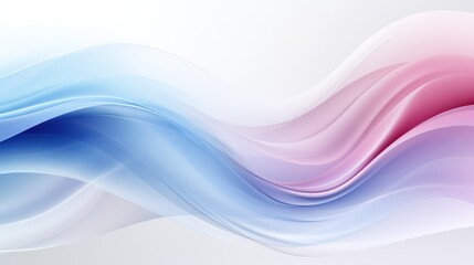 abstract colorful background with smooth lines in blue, orange and pink