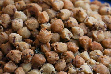 Indian traditional snack spicy Pakoda
