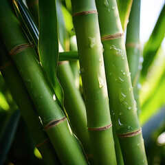 Obraz premium Sugarcane at agriculture field