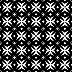 Monochrome pattern, Abstract texture for fabric print, card, table cloth, furniture, banner, cover, invitation, decoration, wrapping.seamless repeating pattern.Black color.