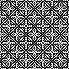 Monochrome pattern, Abstract texture for fabric print, card, table cloth, furniture, banner, cover, invitation, decoration, wrapping.seamless repeating pattern.Black color.