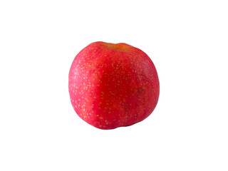 red apple isolated on white background