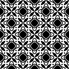 Monochrome pattern, Abstract texture for fabric print, card, table cloth, furniture, banner, cover, invitation, decoration, wrapping.seamless repeating pattern.Black colMonochrome pattern, Abstracor.
