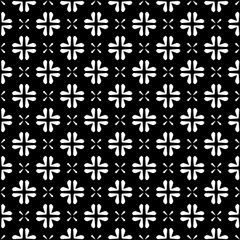 Monochrome pattern, Abstract texture for fabric print, card, table cloth, furniture, banner, cover, invitation, decoration, wrapping.seamless repeating pattern.Black colMonochrome pattern, Abstracor.
