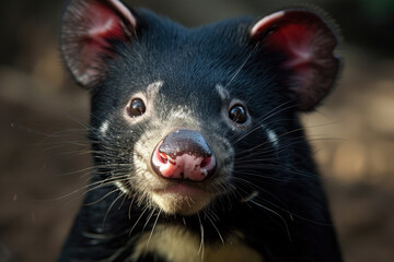 Close-up of a Tasmanian Devil