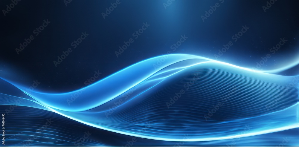 Poster digital business abstract wave technology background the futuristic realm with this captivating wallpaper, the mesmerizing wave of science , creating a visual network of innovation