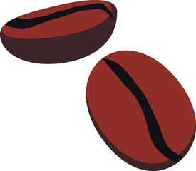 Coffee bean, brown bean, energy drink, robusta and arabica coffee