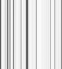 Black and white stripe abstract background. Motion effect. Grayscale fiber texture backdrop and banner. Monochrome gradient pattern and textured wallpaper.