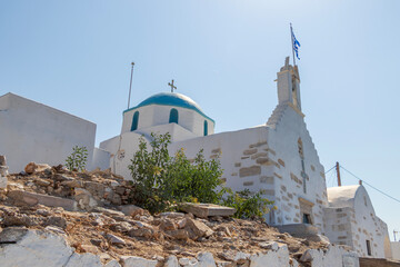 Church on Paros Island in Greece