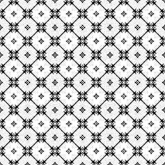 Fototapeta premium Black seamless abstract pattern. Overlay for background and backdrop. Ornamental design. PNG graphic illustration with transparent background.