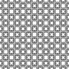 Black seamless abstract pattern. Overlay for background and backdrop. Ornamental design. PNG graphic illustration with transparent background.