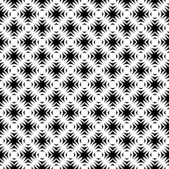 Black seamless abstract pattern. Overlay for background and backdrop. Ornamental design. PNG graphic illustration with transparent background.