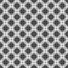 Black seamless abstract pattern. Overlay for background and backdrop. Ornamental design. PNG graphic illustration with transparent background.