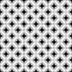 Black seamless abstract pattern. Overlay for background and backdrop. Ornamental design. PNG graphic illustration with transparent background.