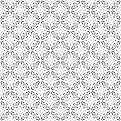 Foto op Canvas Black seamless abstract pattern. Overlay for background and backdrop. Ornamental design. PNG graphic illustration with transparent background. © Jozsef