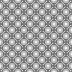 Black seamless abstract pattern. Overlay for background and backdrop. Ornamental design. PNG graphic illustration with transparent background.