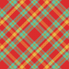 Tartan plaid pattern with texture.