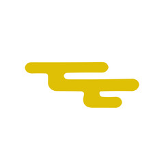 oriental chinese cloud flat design