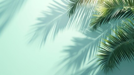 Creative layout made of colorful tropical leaves on white background. Minimal summer exotic concept with copy space,vintage toned and stylized, coconut tree,summer tree ,retro