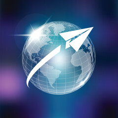 Vector World 3D Travel