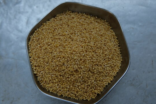 Healthy millet in a bowl