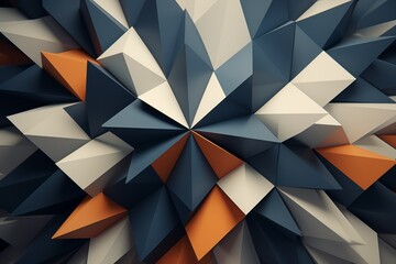 Obraz premium Abstract geometric design background 