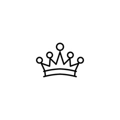 crown icon vector	
