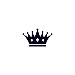 crown icon vector	
