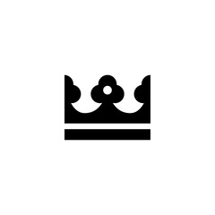 crown icon vector	
