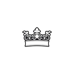 crown icon vector	