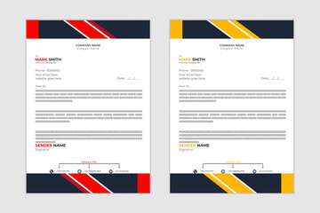 Obraz premium corporate flyer template design and business card design,invoice design,letter head design,envelope design,market folder, This template is designed to promote your business and is easy to use. 