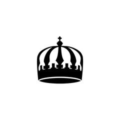 crown icon vector	
