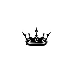 crown icon vector	
