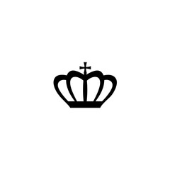 crown icon vector	
