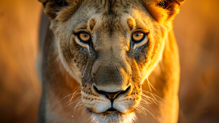 Fototapeta premium Löwe in Afrika. Safari