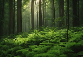 Lush green forest stock photoForest Backgrounds Woodland Tree Green