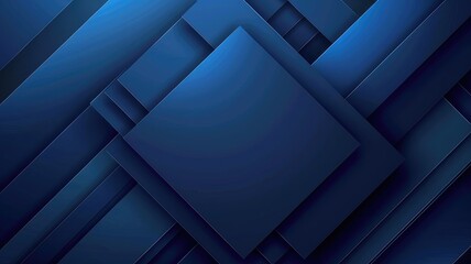 Blue Background. Dark blue abstract background geometry shine and layer element vector for presentation design. Vector design for business, corporate, institution, party, festive, seminar, and talks - obrazy, fototapety, plakaty