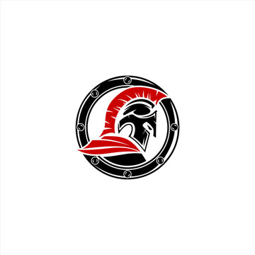 Spartan Logo Vector, Sparta Logo Vector, Spartan Helmet Logo