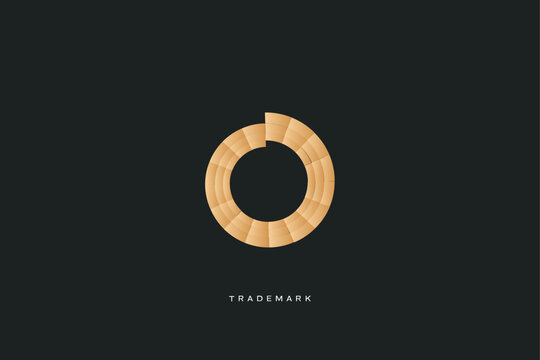 o letter vector trademark brand logo