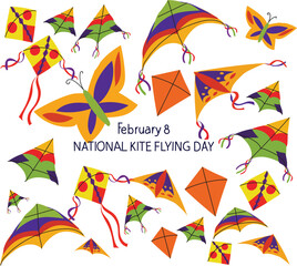 national kite flying day is celebrated every year on 8 february.

