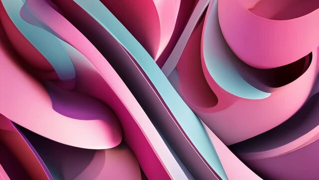 Pink core Abstract plastic background. Liquid line trendy texture y2k
