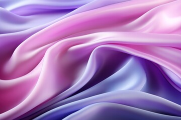 Obraz premium Gradient pink purple silk satin fabric