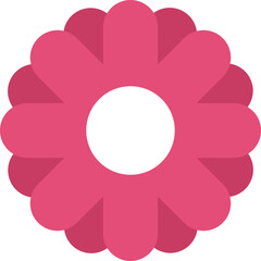 Flat Flower Vector