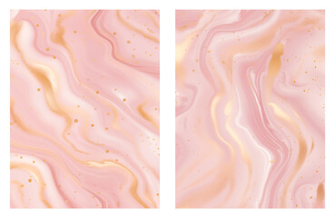 Abstract pink liquid wall art print texture
