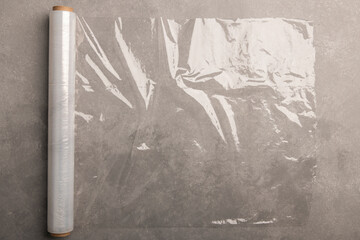 Cling film. Convenience of food storage and ecology.